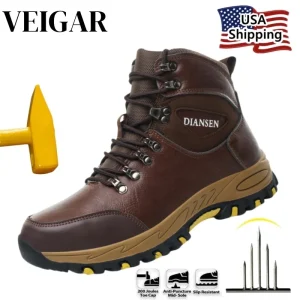 Indestructible Leather Waterpoof Mens boot