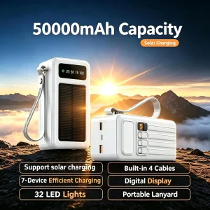 50000mAh Large Capacity Power Bank