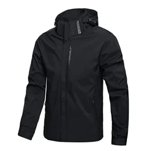 Men's Lightweight Waterproof Rain Jacket